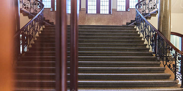 Volkshaus Jena, Treppe  ©JenaKultur, K. Krampitz